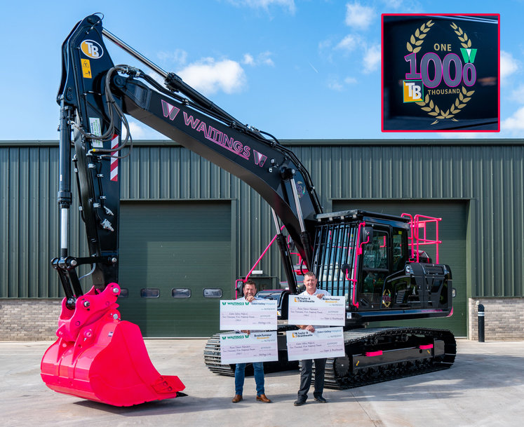 Taylor & Braithwaite’s 1000th Hyundai machine sale results in £10K charity donation